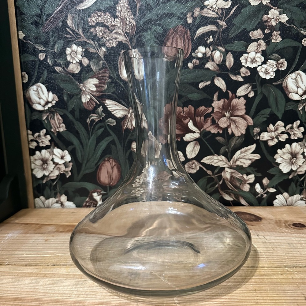 Glass Wine Carafe Decanter Server Ultra Style Vintage